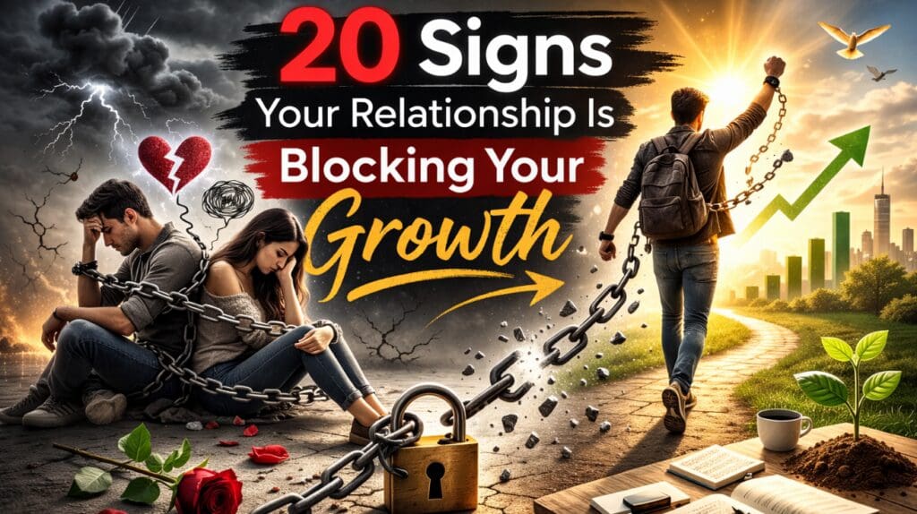 20 Signs Your Relationship Is Blocking Your Growth
